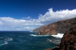 Blick von der Punta y Prois de Santo Domingo II, La Palma, Steilküste, Meer, Ozean, Nordküste, Landschaftsfotografie La Palma, Nordküste, Steilküste, Atlantischer Ozean