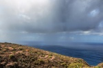 Regenschauer in Santo Domingo de Garafia, Landschaftsfotografie La Palma,