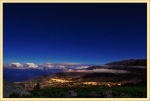 Sternenhimmel über dem Aridane-Tal, Nachtfotografie, Foto, La Palma, Landschaft