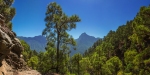 Panoramaaufnahme der Caldera de Taburiente La Palma, Foto, Landschaftsfotografie, Urlaub, Wandern